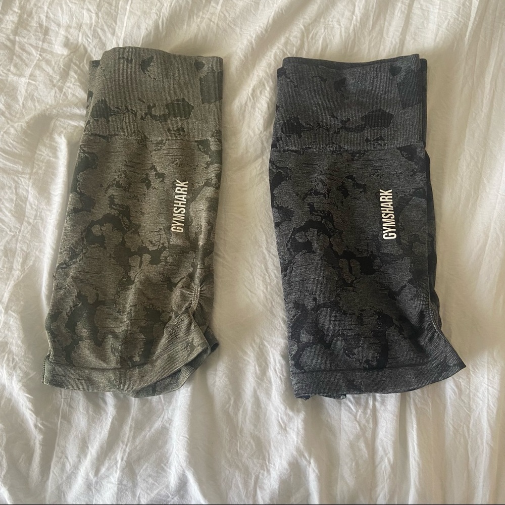SOLD-Bundle of Gymshark Adapt Camo Seamless Shorts